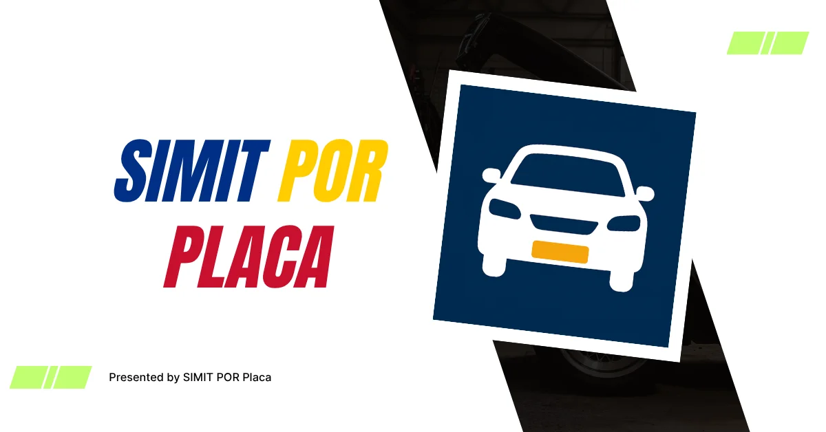 Consulta SIMIT POR PLACA